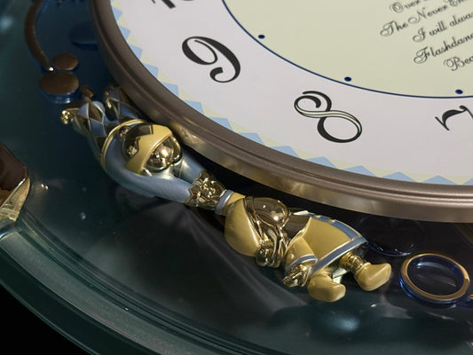 Seiko AM629M “Zig Zag Playground” Musical Decorative Pendulum Wall Clock from Japan