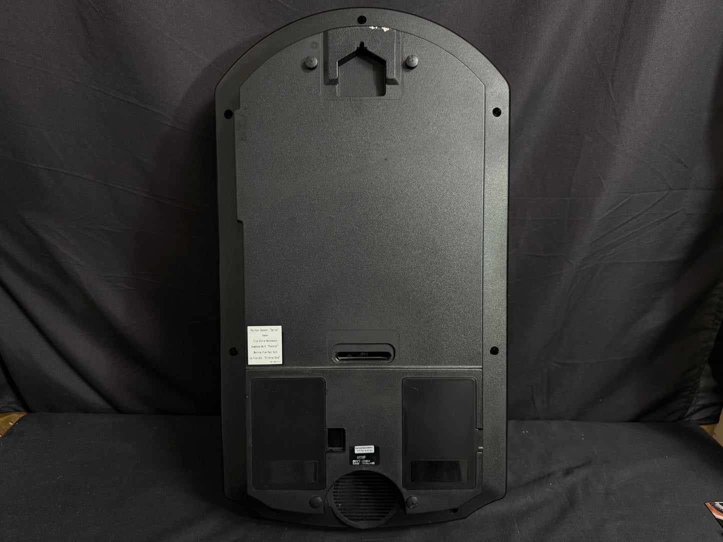 Seiko QXM223BRH "Classic Dropping Dial" Melodies in Motion Musical Moving Wall Clock