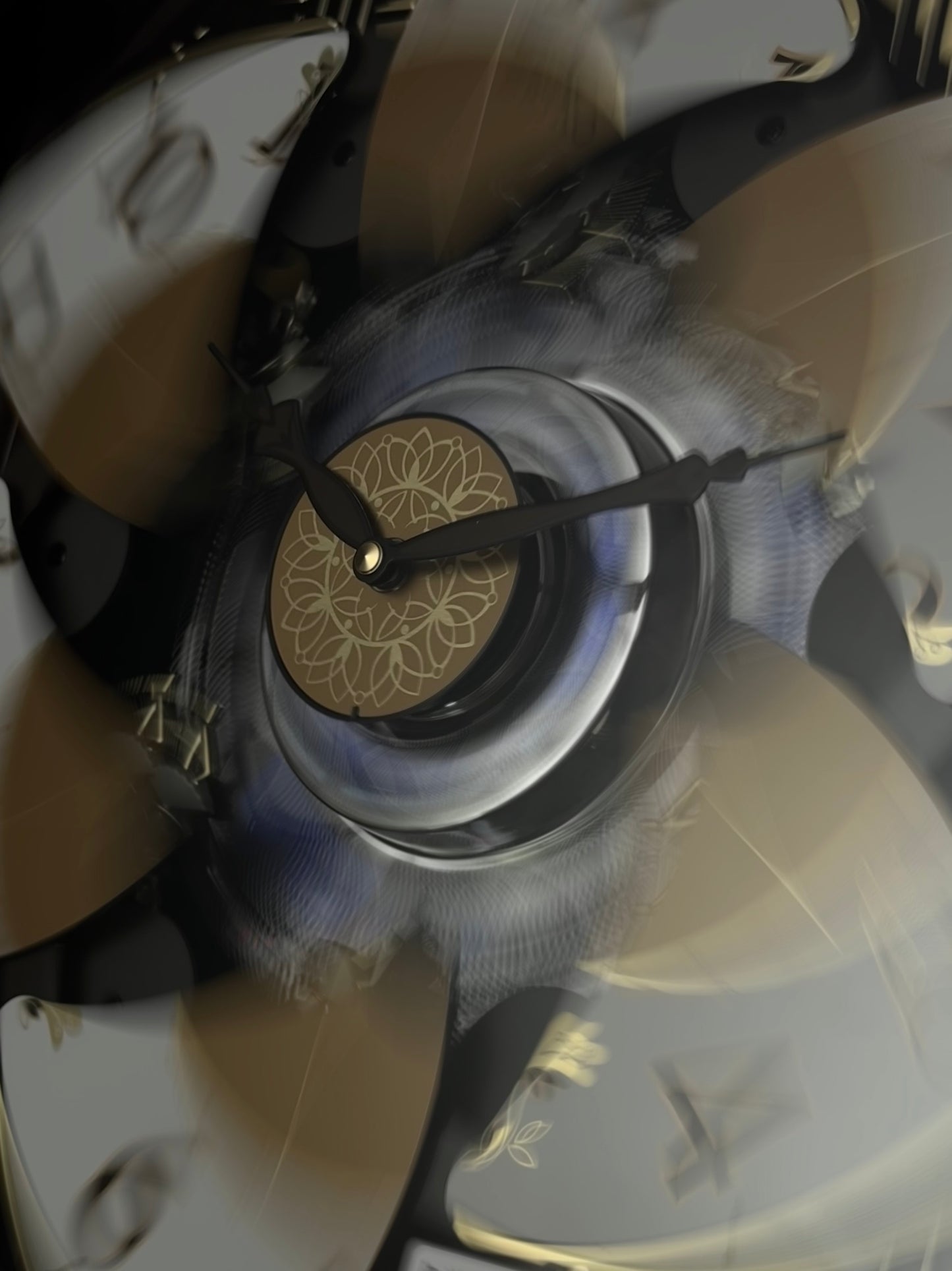 Seiko QXM297BRH "Ballerina" Melodies in Motion Musical Wall Clock with Animated Moving Dial & 12 Songs