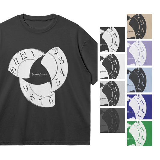 The Timeless Moments "Divide" Oversized Graphic T-Shirts