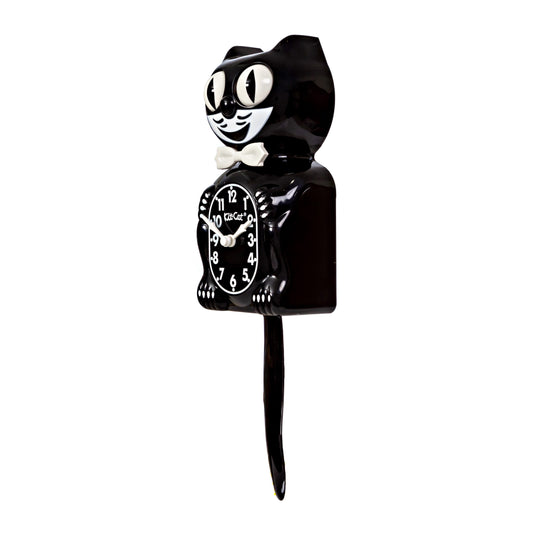 Original Kit-Cat Klock “Classic Black” Novelty Wall Clock by California Clock Company - BC-1