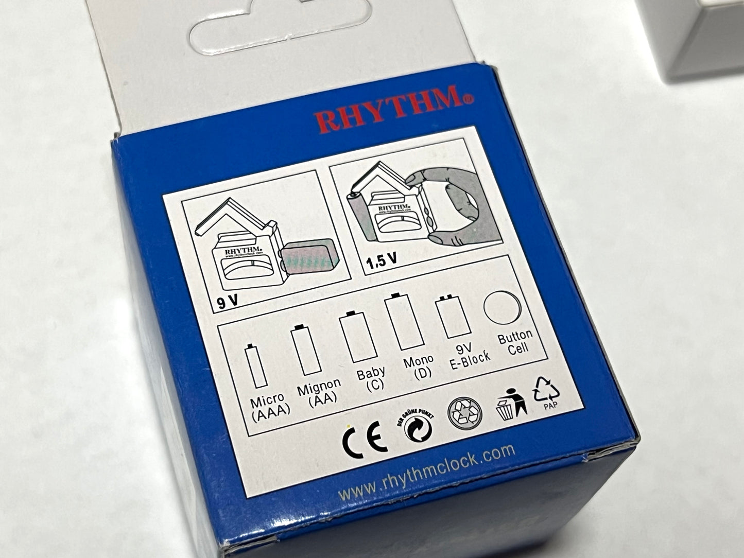 Rhythm Clock Household Battery Testers (2-Pack)