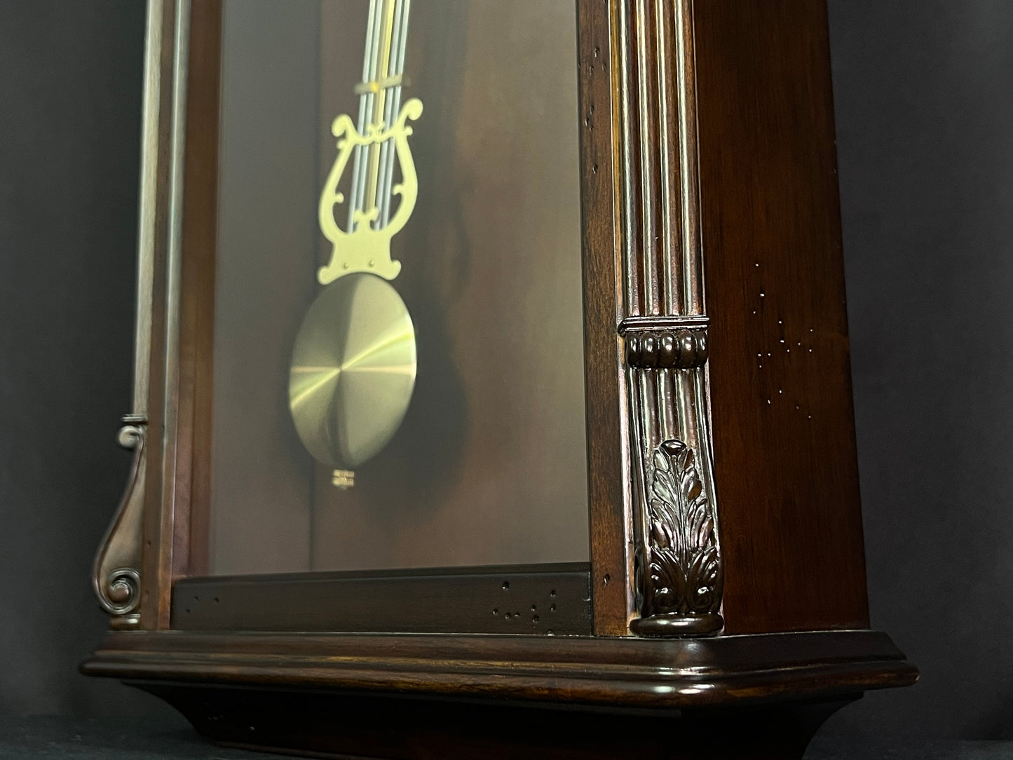 Rhythm “WSM Rembrandt II” Traditional Wooden Musical & Chiming Pendulum Wall Clock - CMJ540UR06