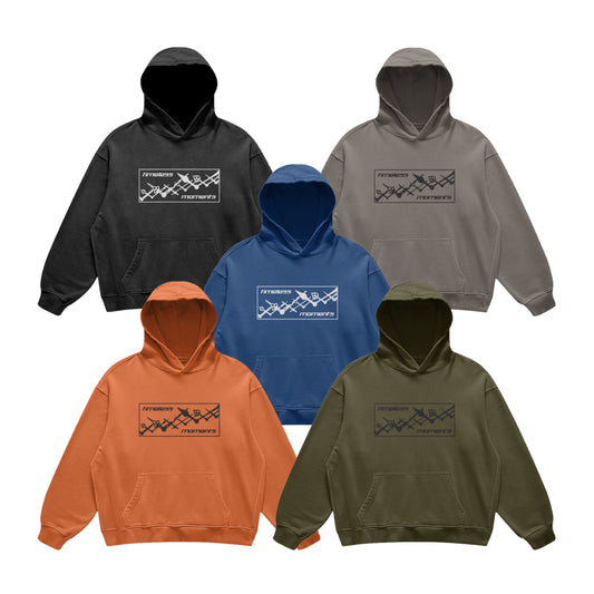 The Timeless Moments “10:10” Oversized Graphic Hoodies