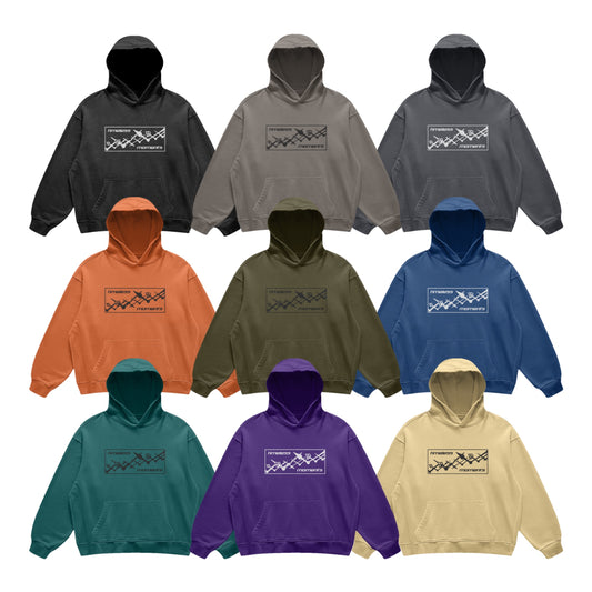 The Timeless Moments “10:10” Oversized Graphic Hoodies