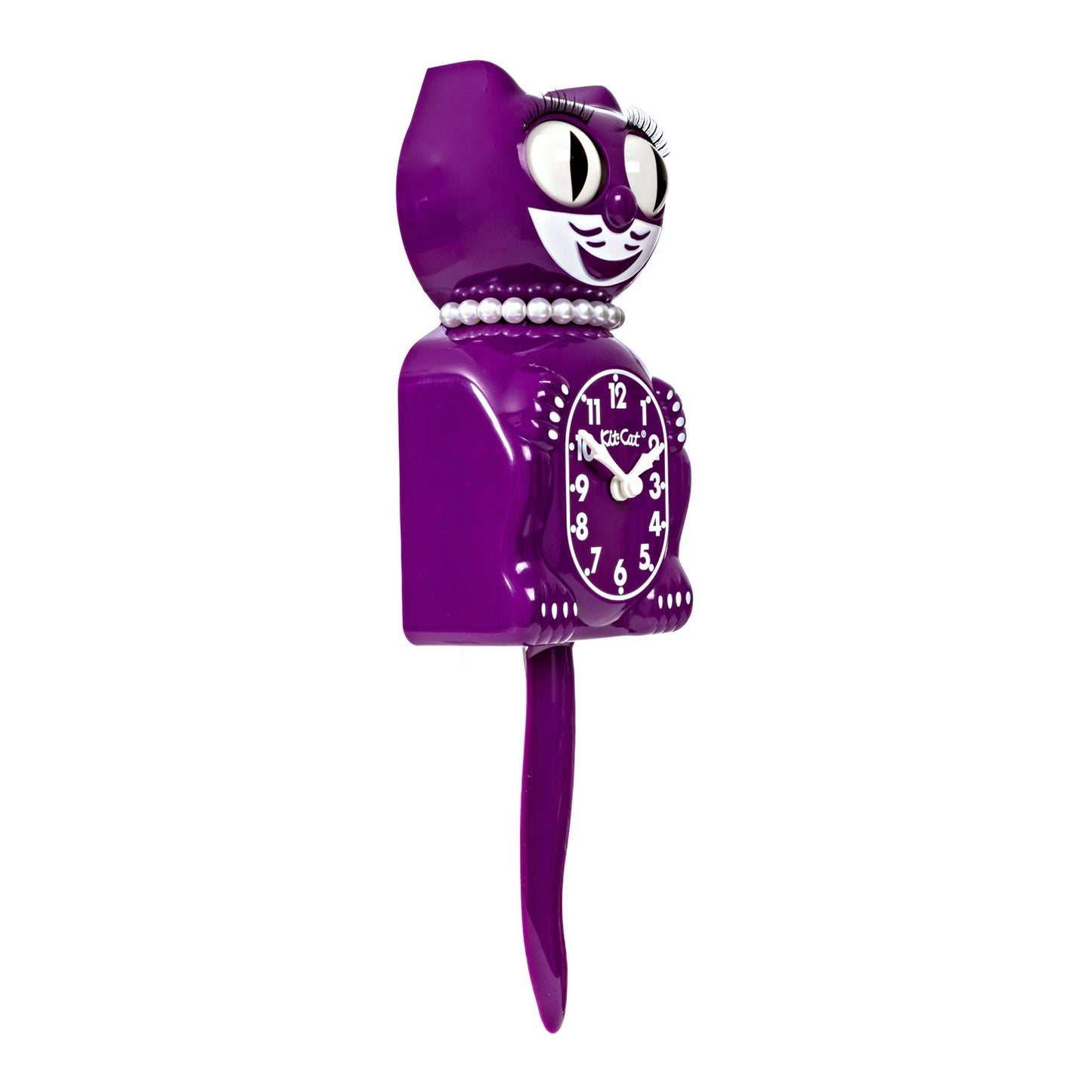 Lady Kit-Cat Klock “Boysenberry” Limited Edition Novelty Wall Clock by California Clock Company - LBC-49