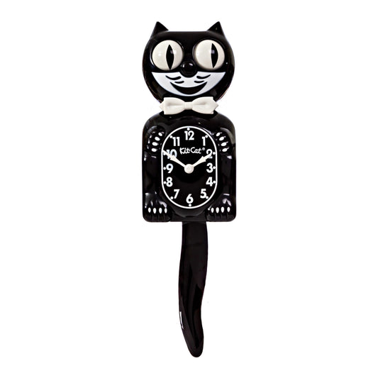 Original Kit-Cat Klock “Classic Black” Novelty Wall Clock by California Clock Company - BC-1