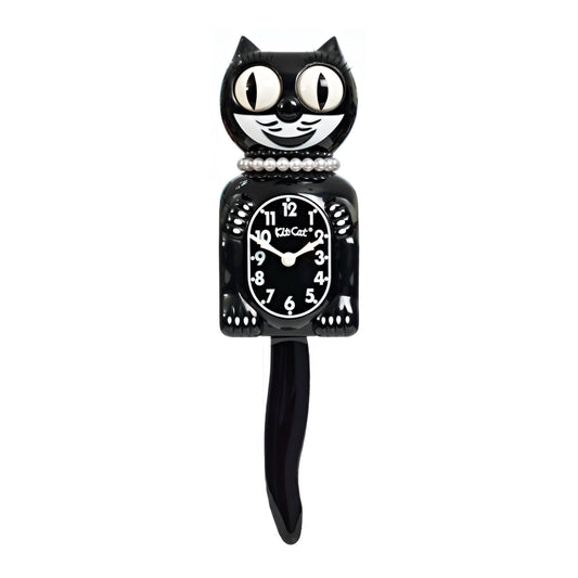 Lady Kit-Cat Klock “Classic Black” Limited Edition Novelty Wall Clock by California Clock Company - LBC-1