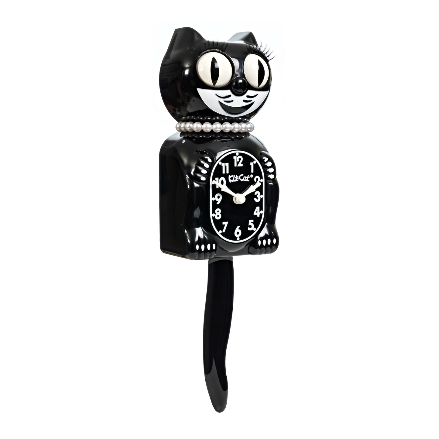 Lady Kit-Cat Klock “Classic Black” Limited Edition Novelty Wall Clock by California Clock Company - LBC-1