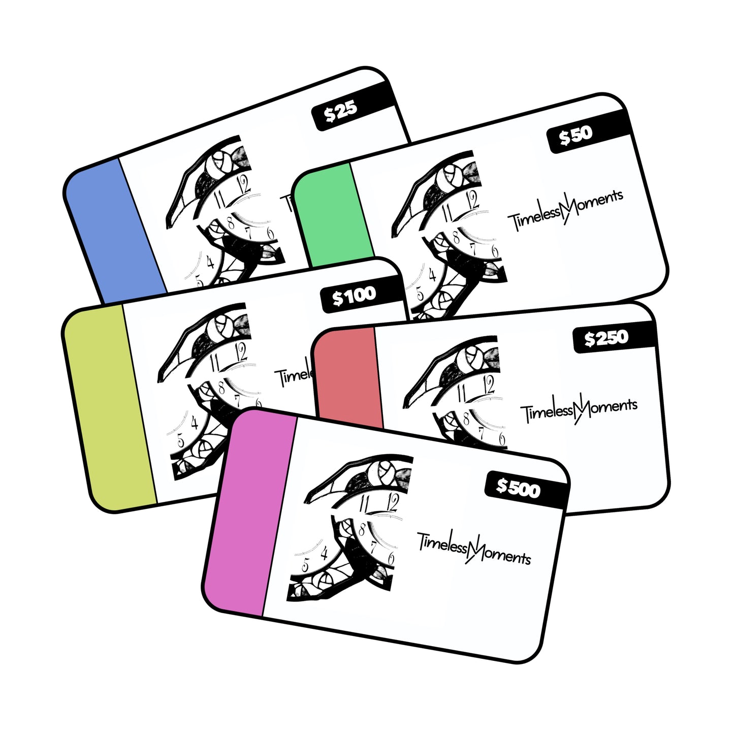 The Timeless Moments Gift Cards