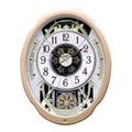Rhythm “Marvelous” Magic Motion Musical Wall Clock with Moving Dial - 4MH842WD18