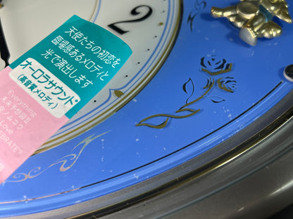 Citizen (Rhythm) “Angel Kiss” Musical Motion Decorative Pendulum Wall Clock from Japan - 4MN404-019