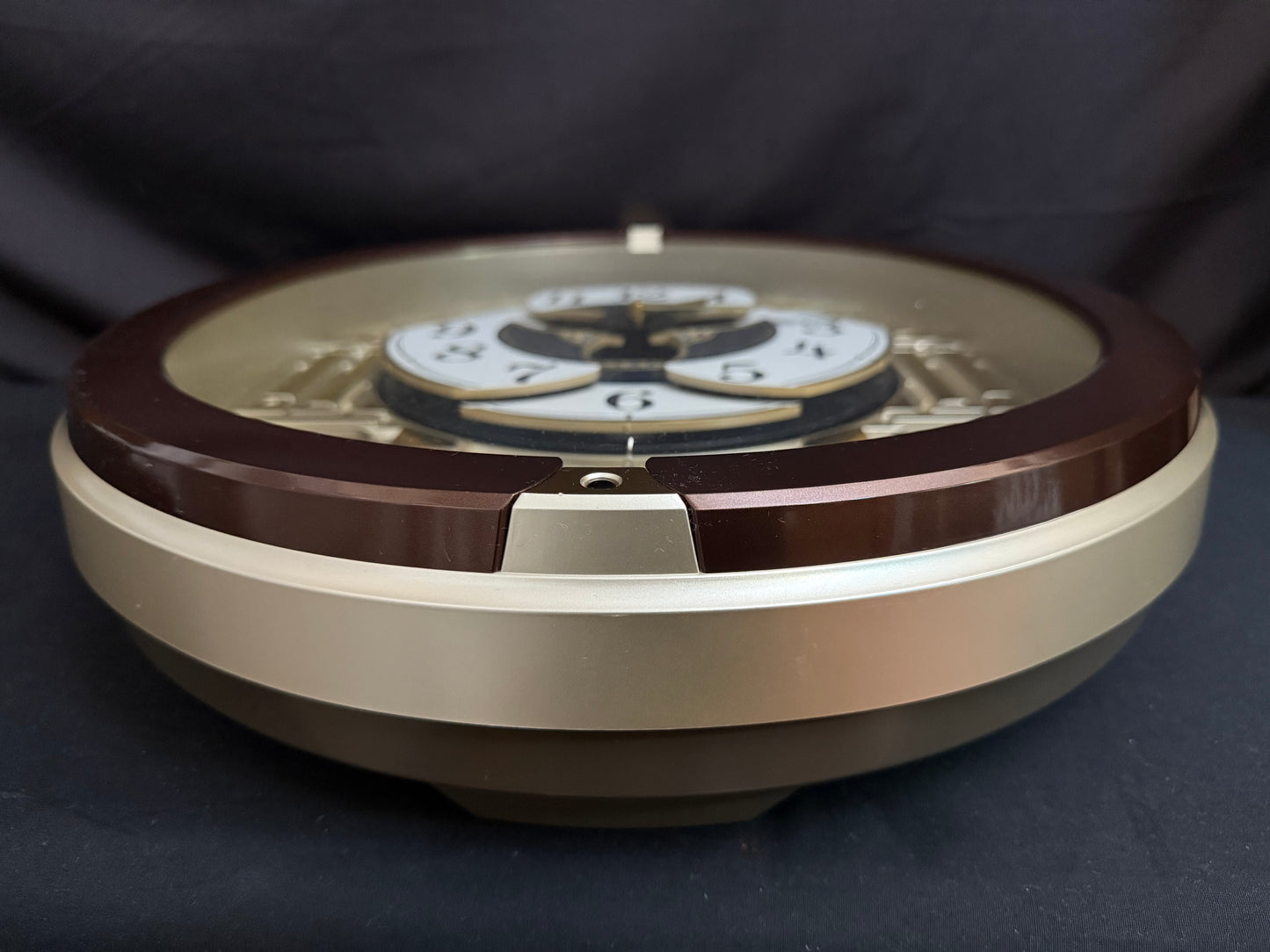Seiko QXM541BRH "2014 Special Collector's Edition" Melodies in Motion Dancing Dial Musical Wall Clock with Music by The Beatles