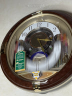 Seiko QXM333BRH "Trumpeting Angels" Melodies in Motion Jaw-Dropping Dial Musical Moving Wall Clock with 13 Songs