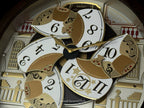 Seiko QXM607BRHZ “Concert Hall” Melodies in Motion Dancing Dial Musical Wall Clock with 45 Songs