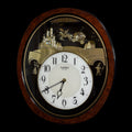 Rhythm “Princess Fantasy” Musical Motion Decorative Pendulum Wall Clock - 4MH862WU23