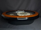 Rhythm “DWS Timecracker” Moving Dial Magic Motion Musical Wooden Wall Clock with Popular Melodies - 4MH752-R06