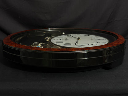 Rhythm "DWS Cinderella" Musical Motion Decorative Pendulum Wall Clock with Popular Melodies - 4MH762WR23