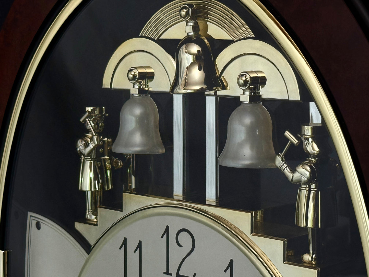 Rhythm "Small World Mènèt 2" Magic Motion Musical Wall Clock from Japan with Animated Figurines - 4MH690RH23