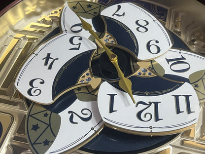Seiko QXM541BRH "2014 Special Collector's Edition" Melodies in Motion Dancing Dial Musical Wall Clock with Music by The Beatles