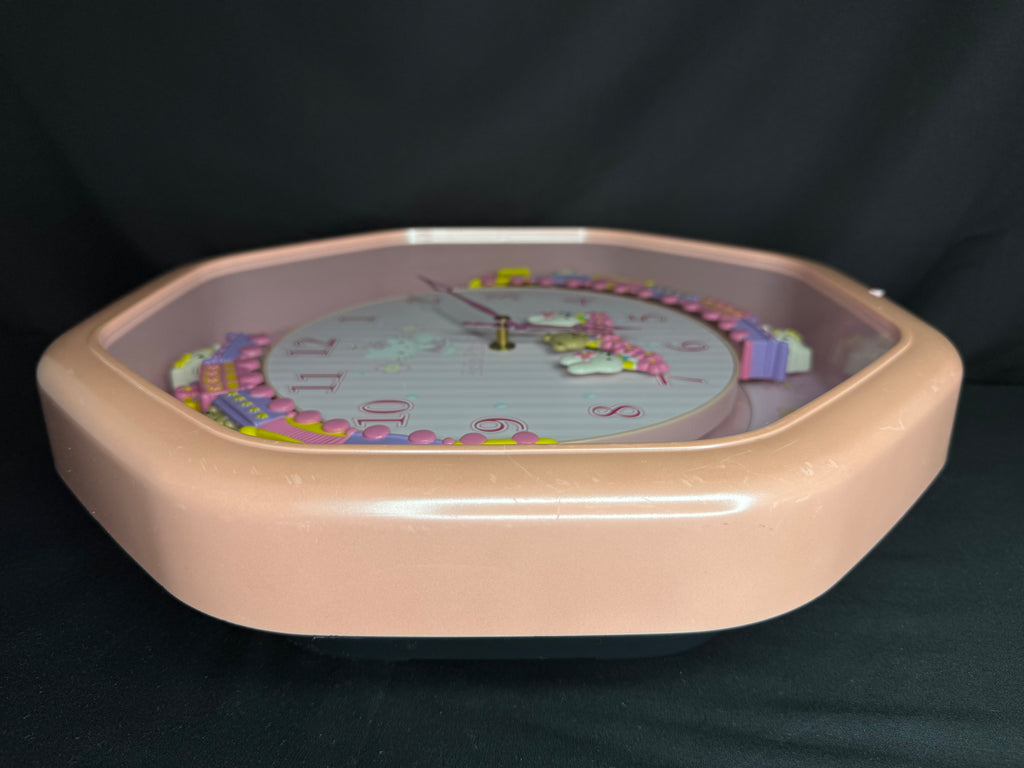 Citizen (Rhythm) x Sanrio “Hello Kitty M766” Magic Motion Musical Wall Clock from Japan with Moving Animation - 4MH766-013