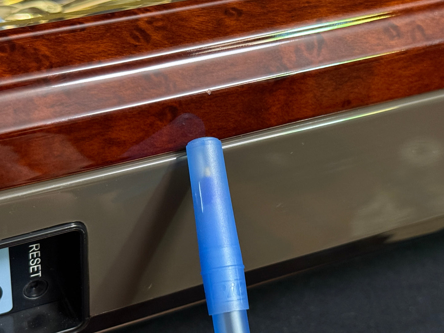 Seiko QXM223BRH "Classic Dropping Dial" Melodies in Motion Musical Moving Wall Clock