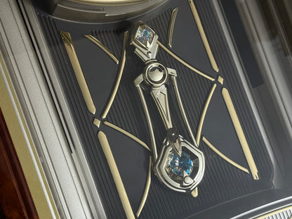 Seiko QXM123BRH "Broadway Showtunes Dropping Dial" Melodies in Motion Musical Moving Wall Clock with Popular Melodies