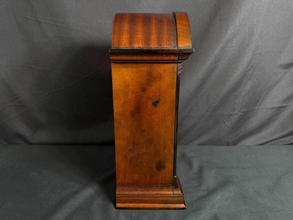 Rhythm "CTS Naples" Traditional Wooden Musical Mantel Clock with Popular Melodies - CRH120UR06
