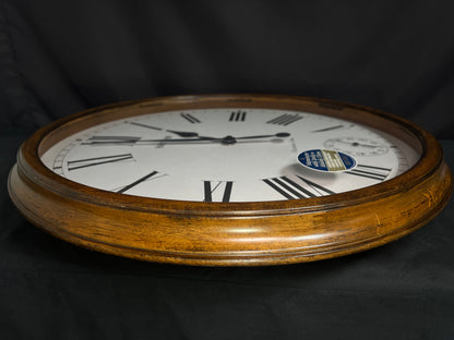 Rhythm “WSM Masters 721” Traditional Wooden Musical & Chiming Large Gallery Wall Clock with Popular Melodies - CMH721UR06