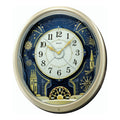 Seiko QXM239SRH "Celebration" Melodies in Motion Musical Wall Clock with Animated Moving Dial & 6 Songs