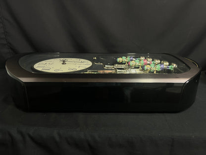 Rhythm "Trumpet Trio" Magic Motion Musical Wall Clock with Animated Figurines - 4MH712-R02