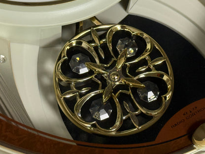 Rhythm “Small World Serena S” Musical Motion Decorative Pendulum Wall Clock from Japan - 4MN549RH23