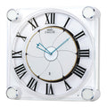 Seiko Emblem AHS446WRH "Grace Elite" Melodies in Motion Musical Wall or Mantel Clock with Animated Moving Dial & 18 Songs