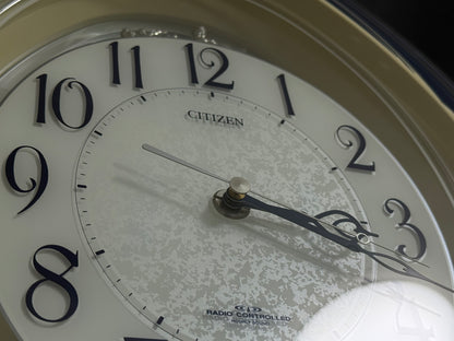 Citizen (Rhythm) "Pal Muse M482" Musical Motion Decorative Pendulum Wall Clock from Japan with LED Light Show - 4MN482-003