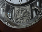 Rhythm "Anthology Espresso" Magic Motion Musical Wooden Wall Clock with Moving Dial - 4MH869WU06