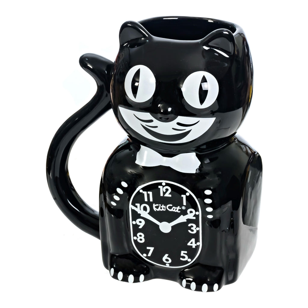 Kit-Cat Klock Shaped Ceramic Coffee Mug by California Clock Company