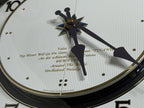 Rhythm “Small World Partage Home (Blue)” Moving Dial Magic Motion Musical Wall Clock with Popular Melodies - 4MH754RH04