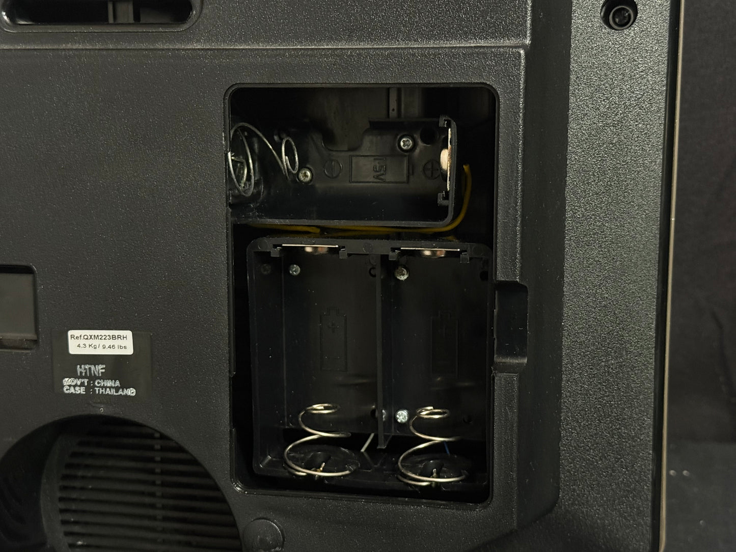 Seiko QXM223BRH "Classic Dropping Dial" Melodies in Motion Musical Moving Wall Clock