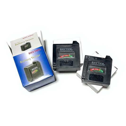 Rhythm Clock Household Battery Testers (2-Pack)