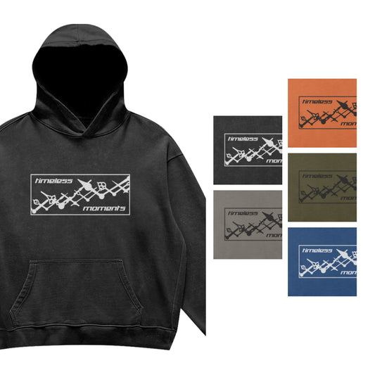 The Timeless Moments “10:10” Oversized Graphic Hoodies