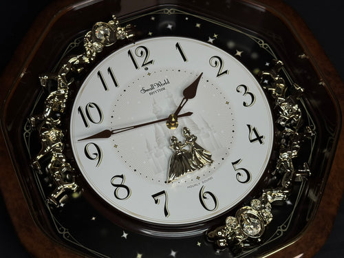 Rhythm “CTS Midnight Dream” Magic Motion Musical Wall Clock with Moving Animation - 4MH823WR06