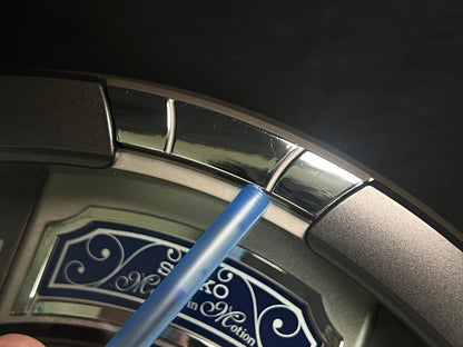 Seiko QXM366SRH “Musical Motifs” Melodies in Motion Dancing Dial Musical Wall Clock