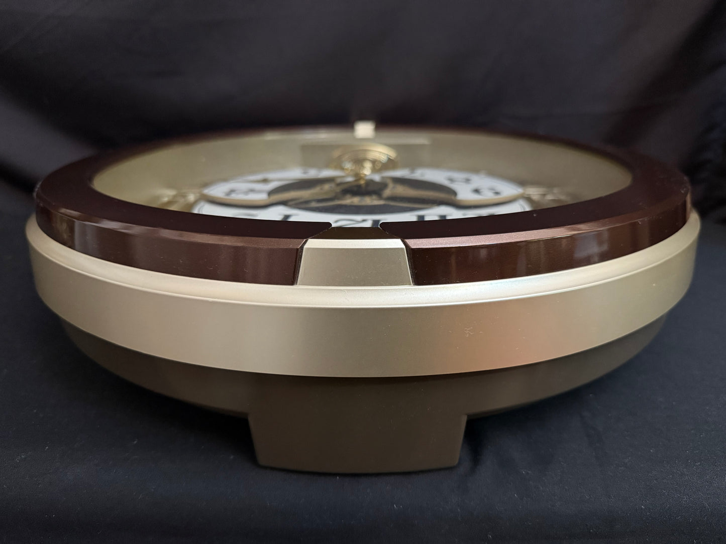 Seiko QXM541BRH "2014 Special Collector's Edition" Melodies in Motion Dancing Dial Musical Wall Clock with Music by The Beatles