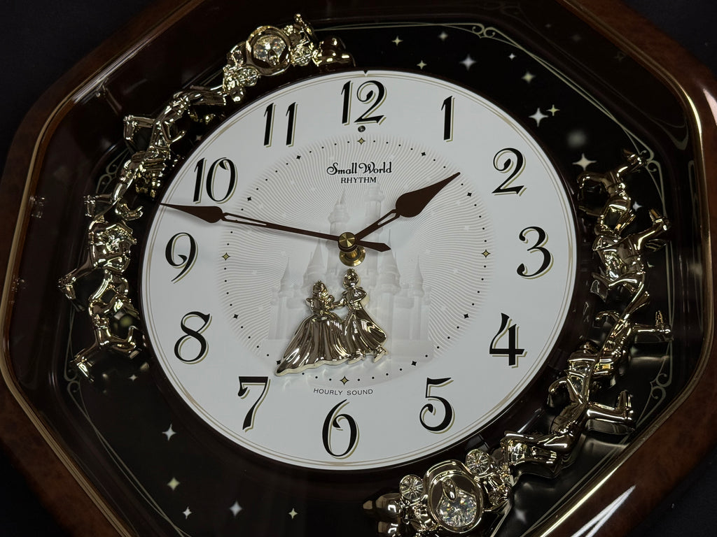 Rhythm “CTS Midnight Dream” Magic Motion Musical Wall Clock with Moving Animation - 4MH823WR06