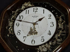 Rhythm “CTS Midnight Dream” Magic Motion Musical Wall Clock with Moving Animation - 4MH823WR06