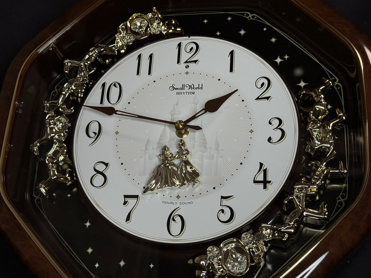 Rhythm “CTS Midnight Dream” Magic Motion Musical Wall Clock with Moving Animation - 4MH823WR06