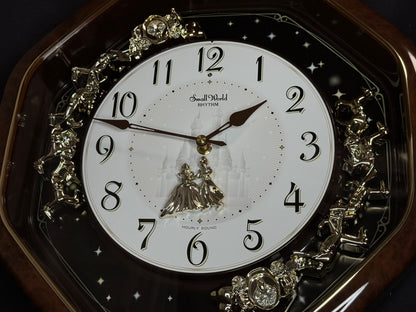 Rhythm “CTS Midnight Dream” Magic Motion Musical Wall Clock with Moving Animation - 4MH823WR06