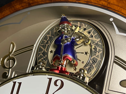 Seiko QXM134BRH "2005 Special Collector's Edition" Melodies in Motion Musical Moving Wall Clock with Music by The Beatles