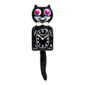 Original Kit-Cat Klock "Magenta Heart Eyes” Limited Edition Novelty Moving Pendulum Wall Clock by California Clock Company - BC-1-HM