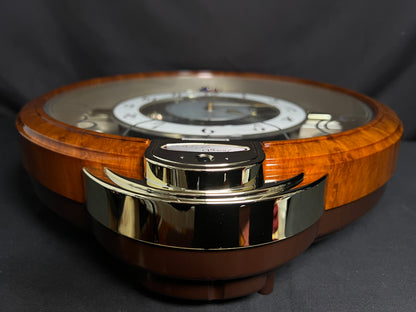 Seiko QXM134BRH "2005 Special Collector's Edition" Melodies in Motion Musical Moving Wall Clock with Music by The Beatles